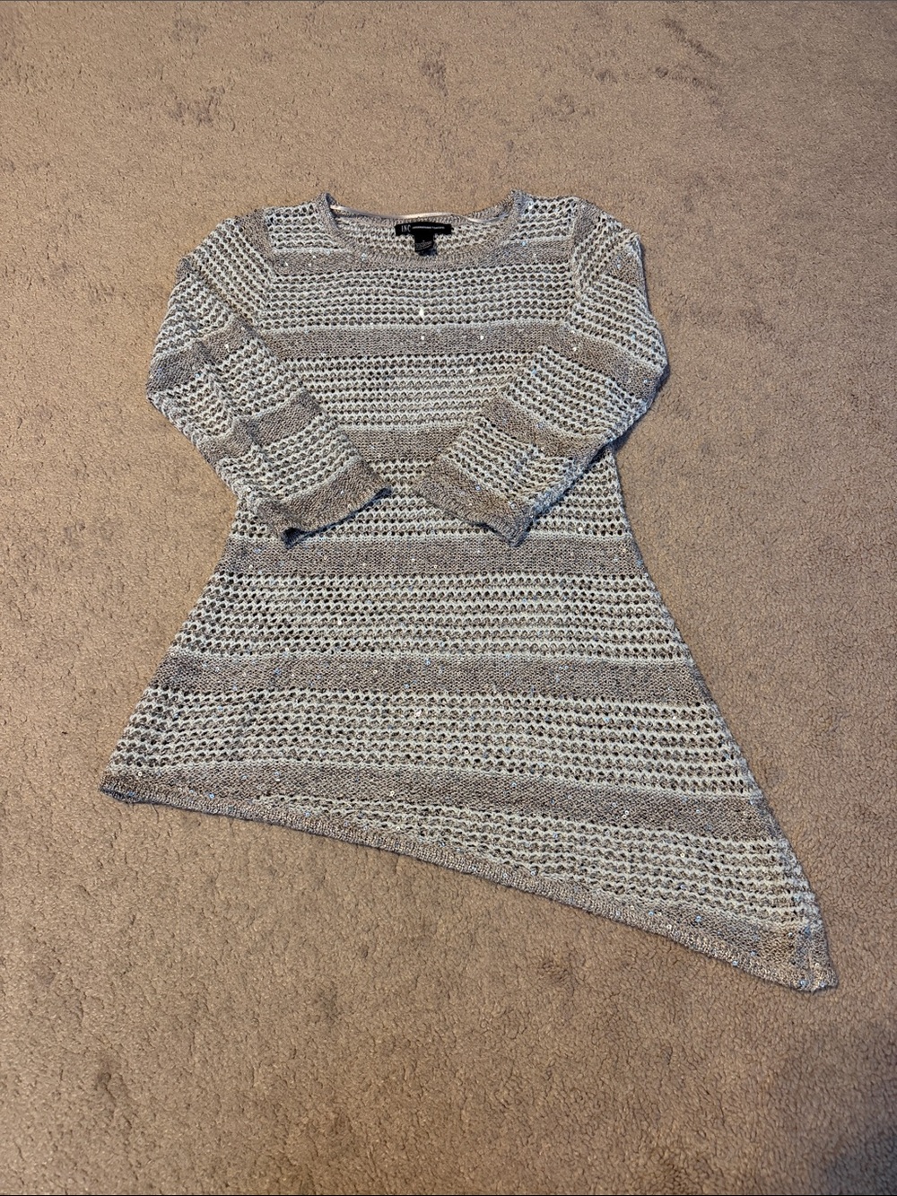 INC Knit Asymmetric Sweater